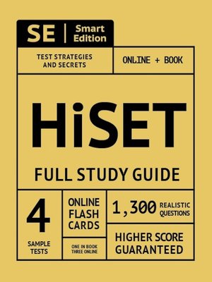 cover image of HISET Full Study Guide